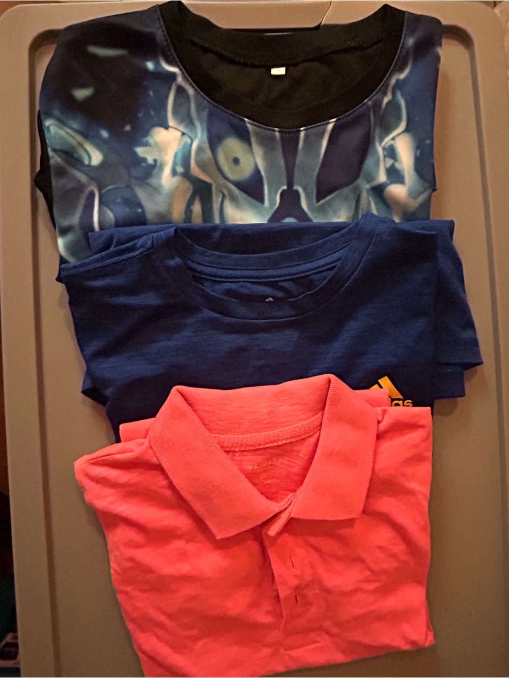 Puma Kids Blue and Pink Polo & Graphic Tee Set